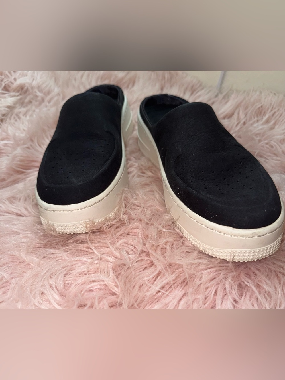 Women’s Air Force 1 Lover XX Premium Slip-On Platform Clogs. Size 7